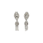 Silver Metal Earrings