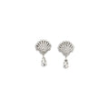 Silver Metal Earrings