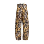 Multicolor Cotton Pants