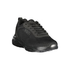 Nero Polyurethane Men Sneaker