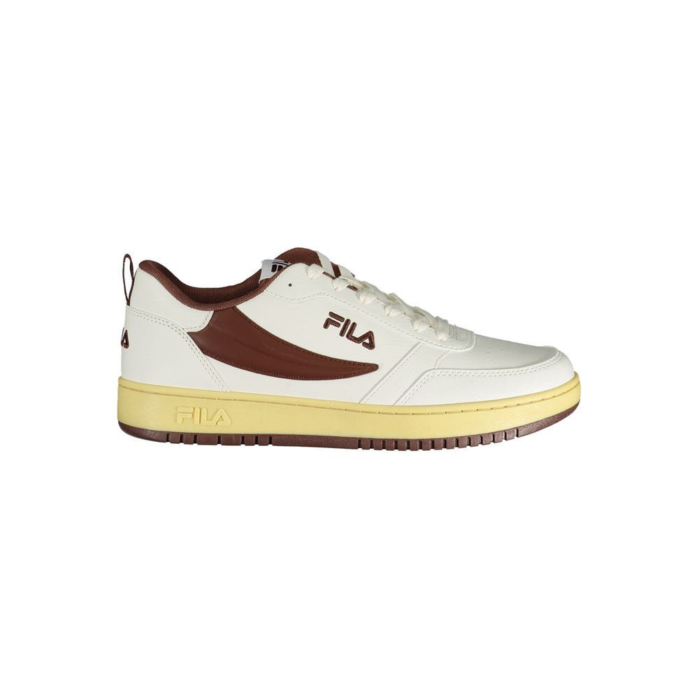 Weiße Herren-Sneaker aus Polyurethan