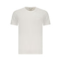 White Cotton Men T-Shirt
