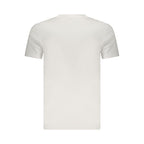 White Cotton Men T-Shirt