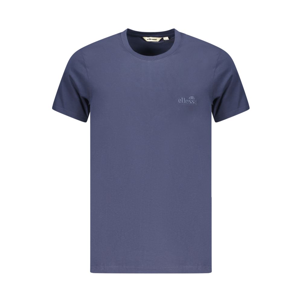 Herren-T-Shirt aus blauer Baumwolle