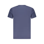 Herren-T-Shirt aus blauer Baumwolle