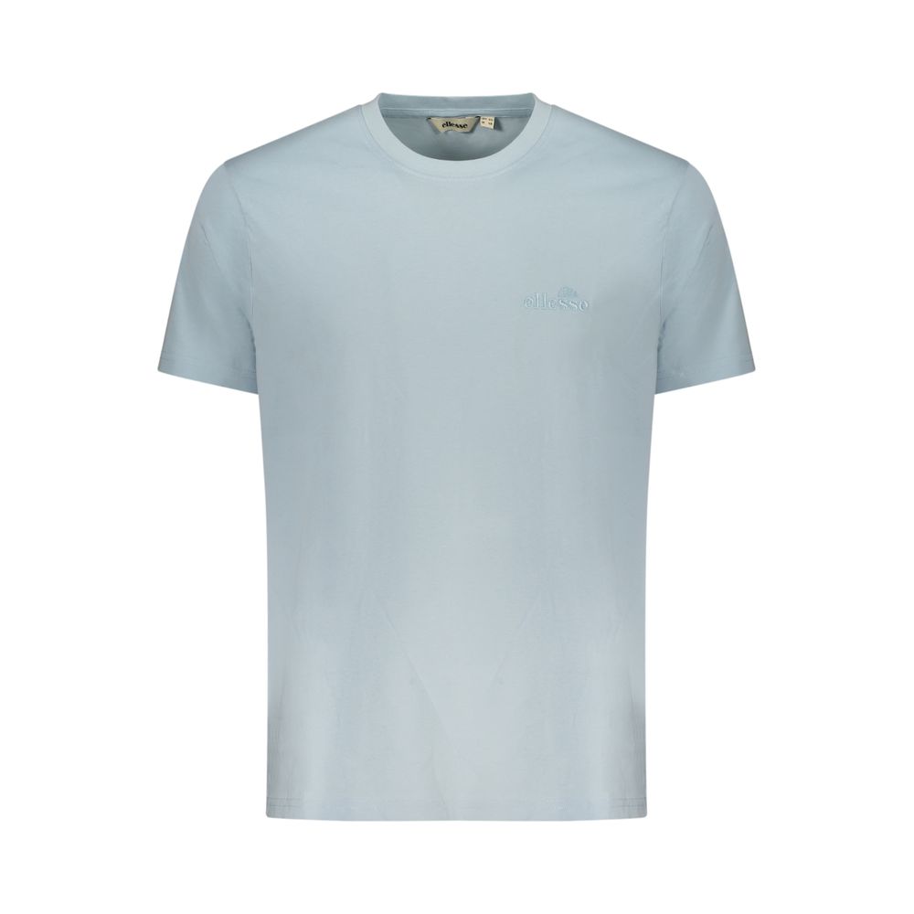 Hellblaues Baumwoll-Herren-T-Shirt