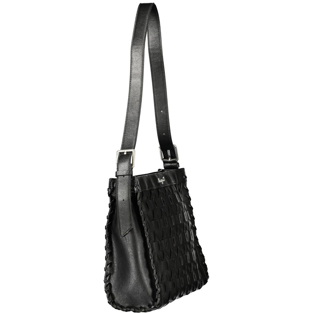 Borsa da donna in poliuretano nero