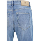 Blue Cotton Slim Fit Jeans