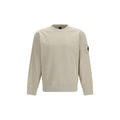Beiges Baumwoll-Sweatshirt