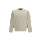 Beiges Baumwoll-Sweatshirt