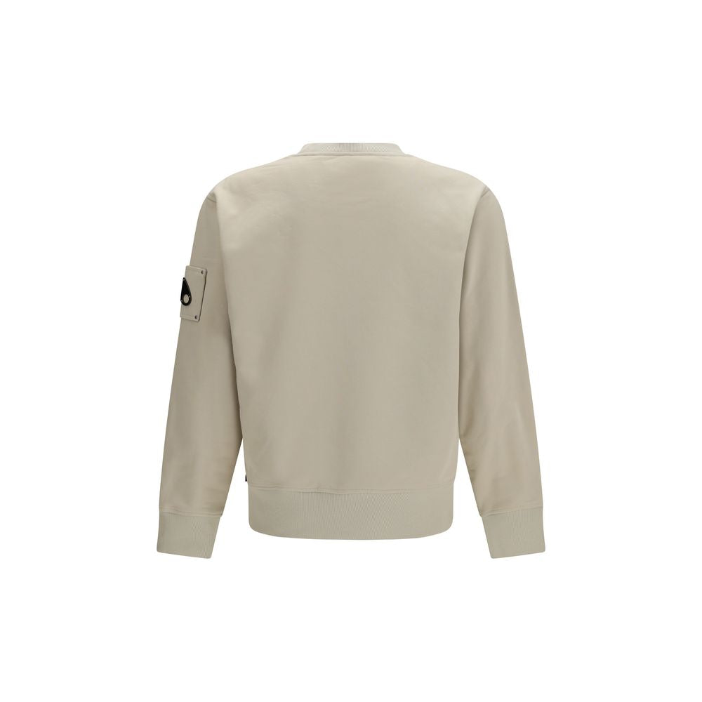 Beiges Baumwoll-Sweatshirt