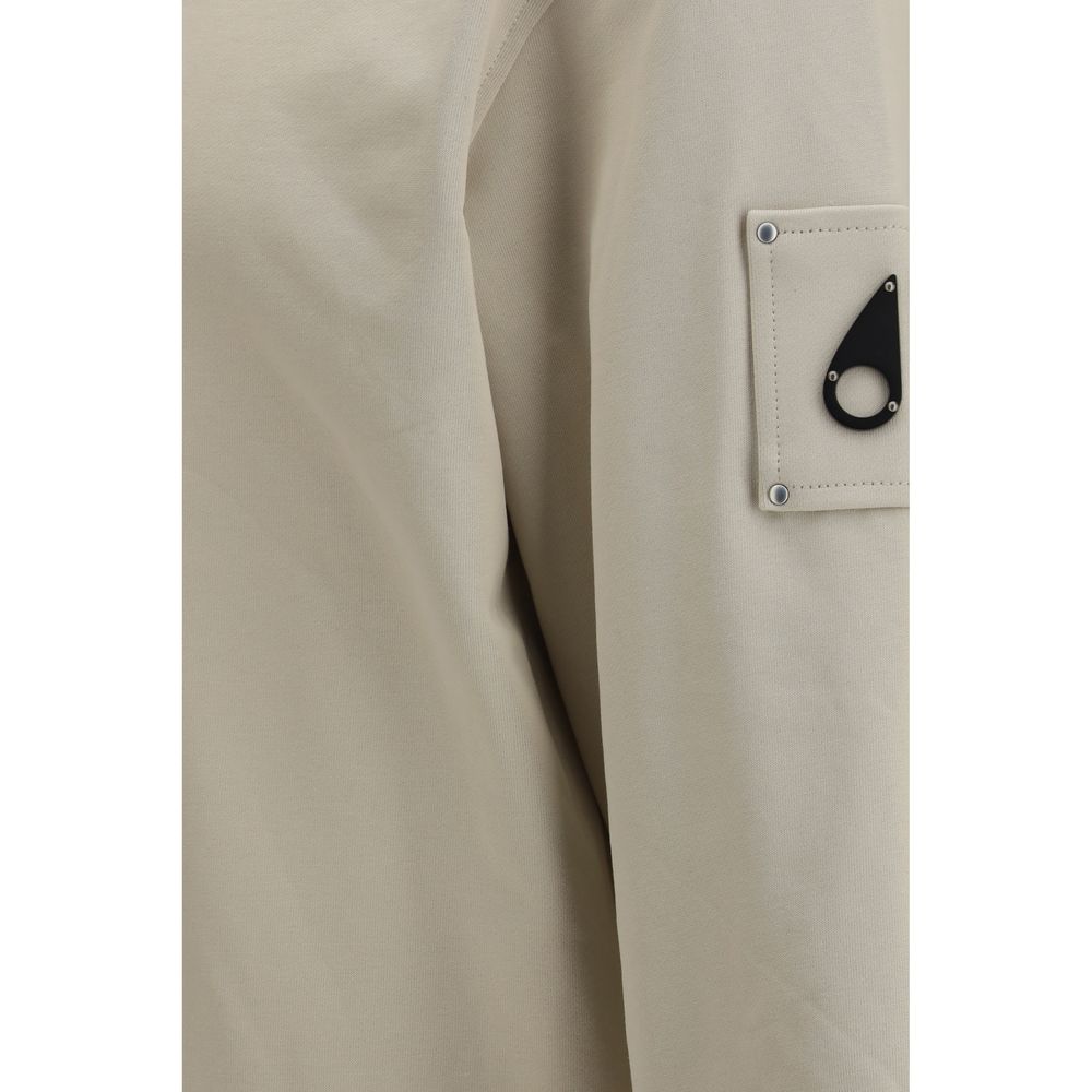 Beiges Baumwoll-Sweatshirt