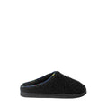 Slipper aus schwarzer Baumwolle