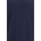 Felpa di seta blu