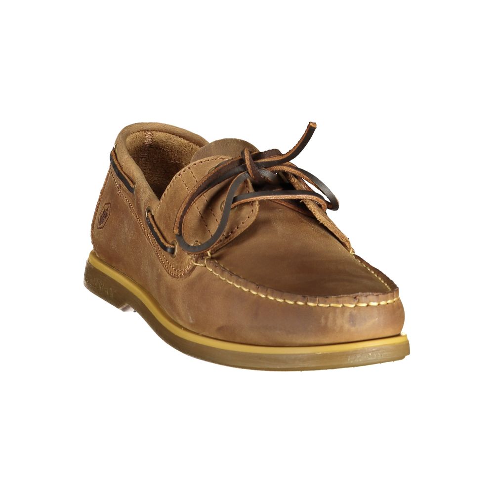 Brown Leather Men's Classic Shoe