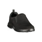 Schwarzer Sneaker für Herren aus Polyester