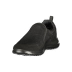 Schwarzer Sneaker für Herren aus Polyester