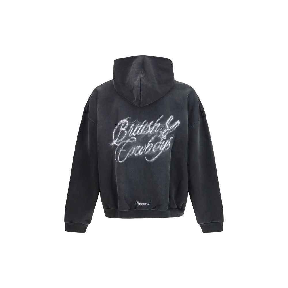 Graues Baumwoll-Sweatshirt
