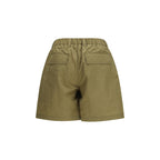 Bicolor Polyester Bermuda Shorts