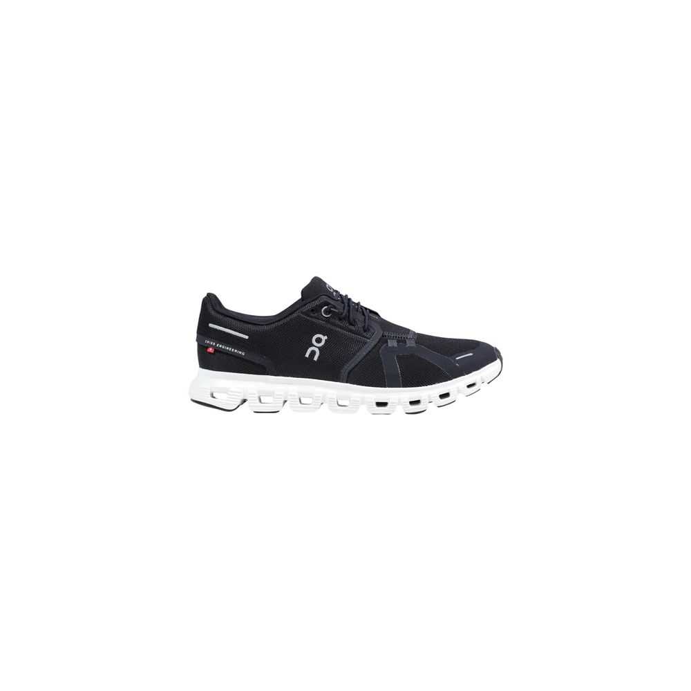 Scarpe da Ginnastica Nere e Bianche in Poliestere Riciclato