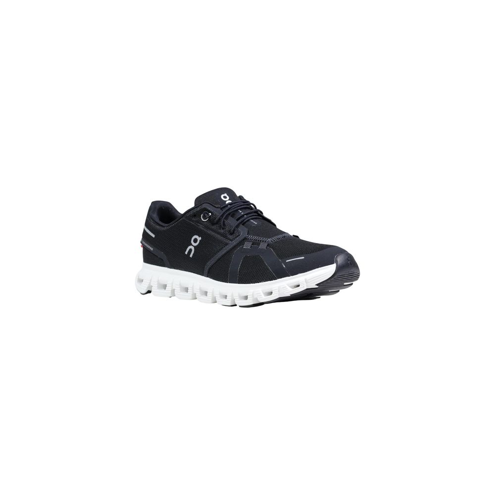 Scarpe da Ginnastica Nere e Bianche in Poliestere Riciclato
