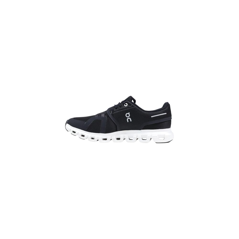 Scarpe da Ginnastica Nere e Bianche in Poliestere Riciclato