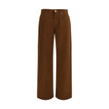 Braune Baumwollhose
