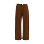 Braune Baumwollhose