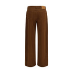 Braune Baumwollhose