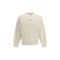 Beiges Baumwoll-Sweatshirt