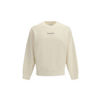Beiges Baumwoll-Sweatshirt
