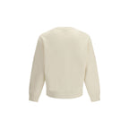 Beiges Baumwoll-Sweatshirt