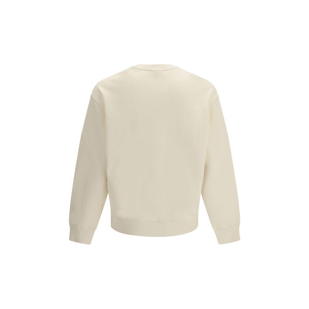 Beiges Baumwoll-Sweatshirt