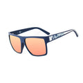Occhiali da sole in resina blu