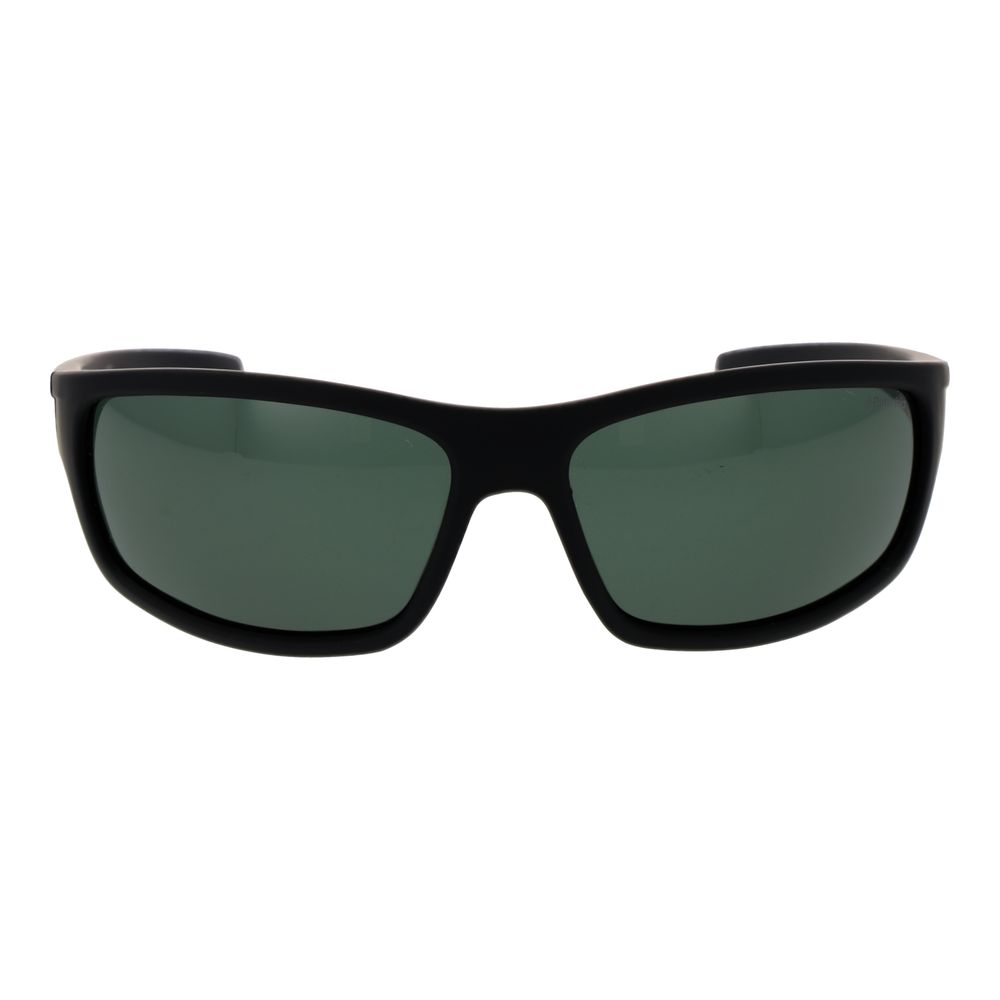 Schwarze Sonnenbrille aus Kunststoff