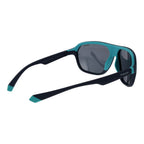 Blaue Sonnenbrille aus Kunststoff