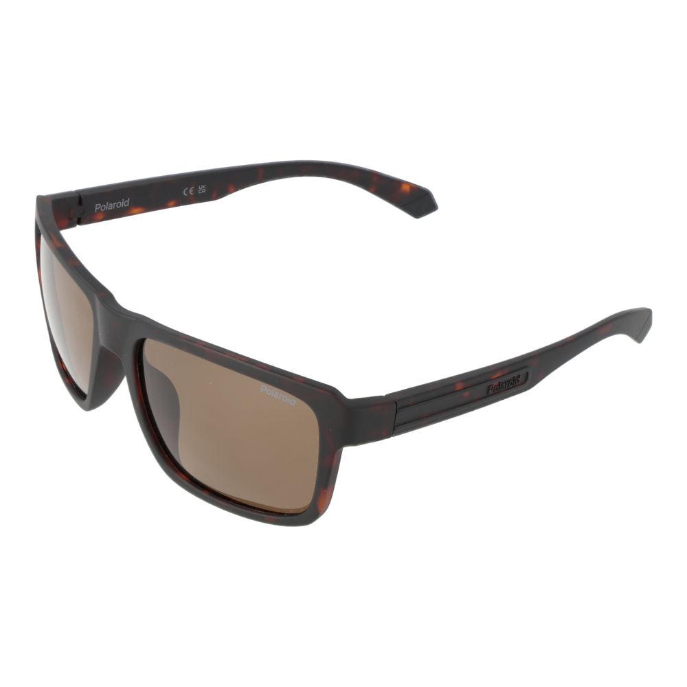Braune Sonnenbrille aus Kunststoff