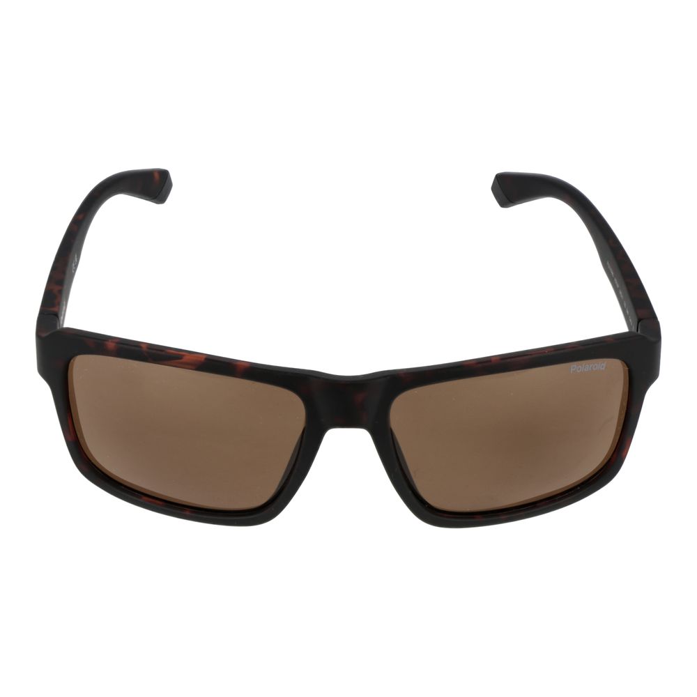 Braune Sonnenbrille aus Kunststoff