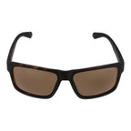 Braune Sonnenbrille aus Kunststoff