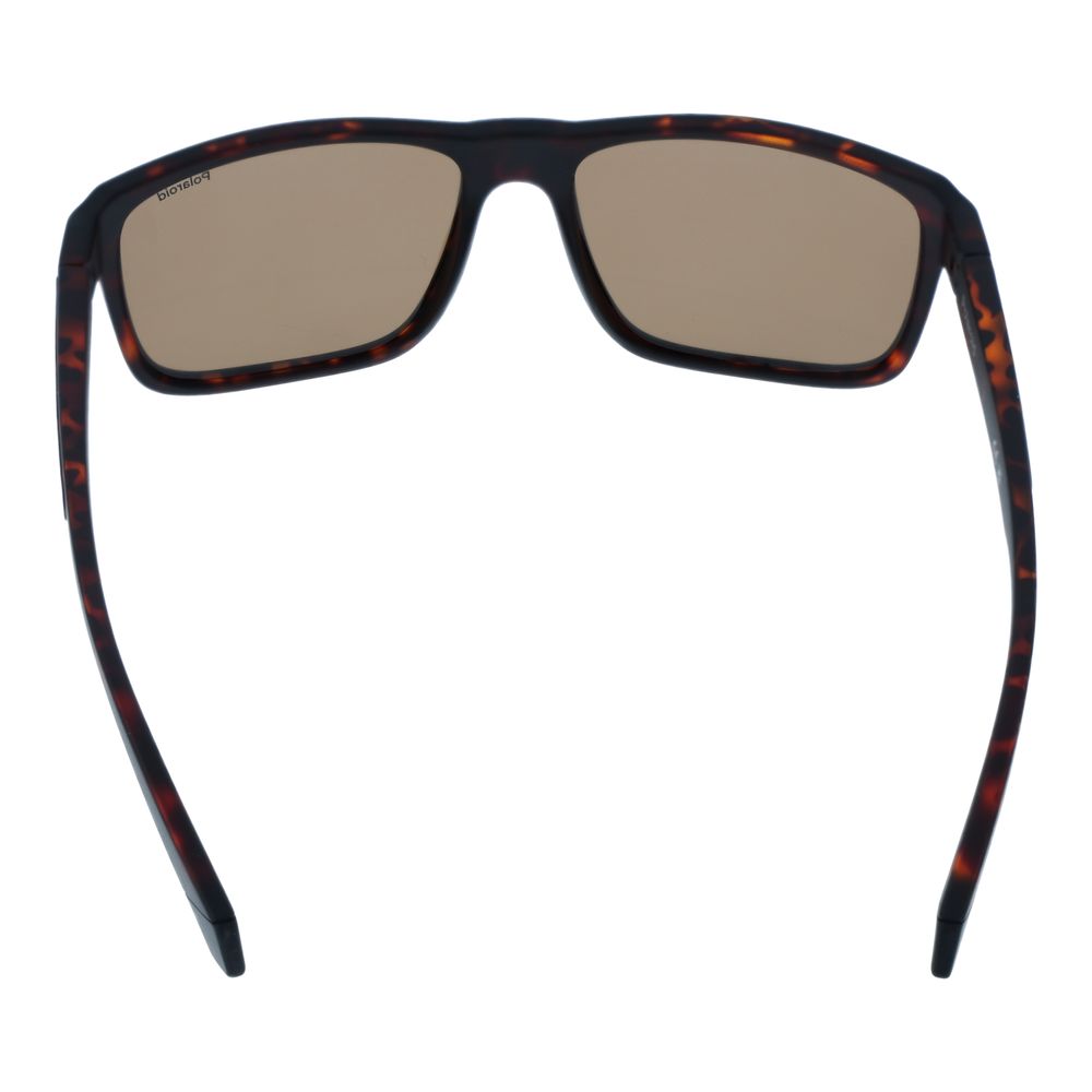 Braune Sonnenbrille aus Kunststoff