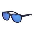 Blaue Sonnenbrille aus Kunststoff