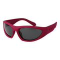 Lila Sonnenbrille aus Plastik