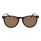 Braune Sonnenbrille aus Kunststoff