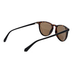 Braune Sonnenbrille aus Kunststoff