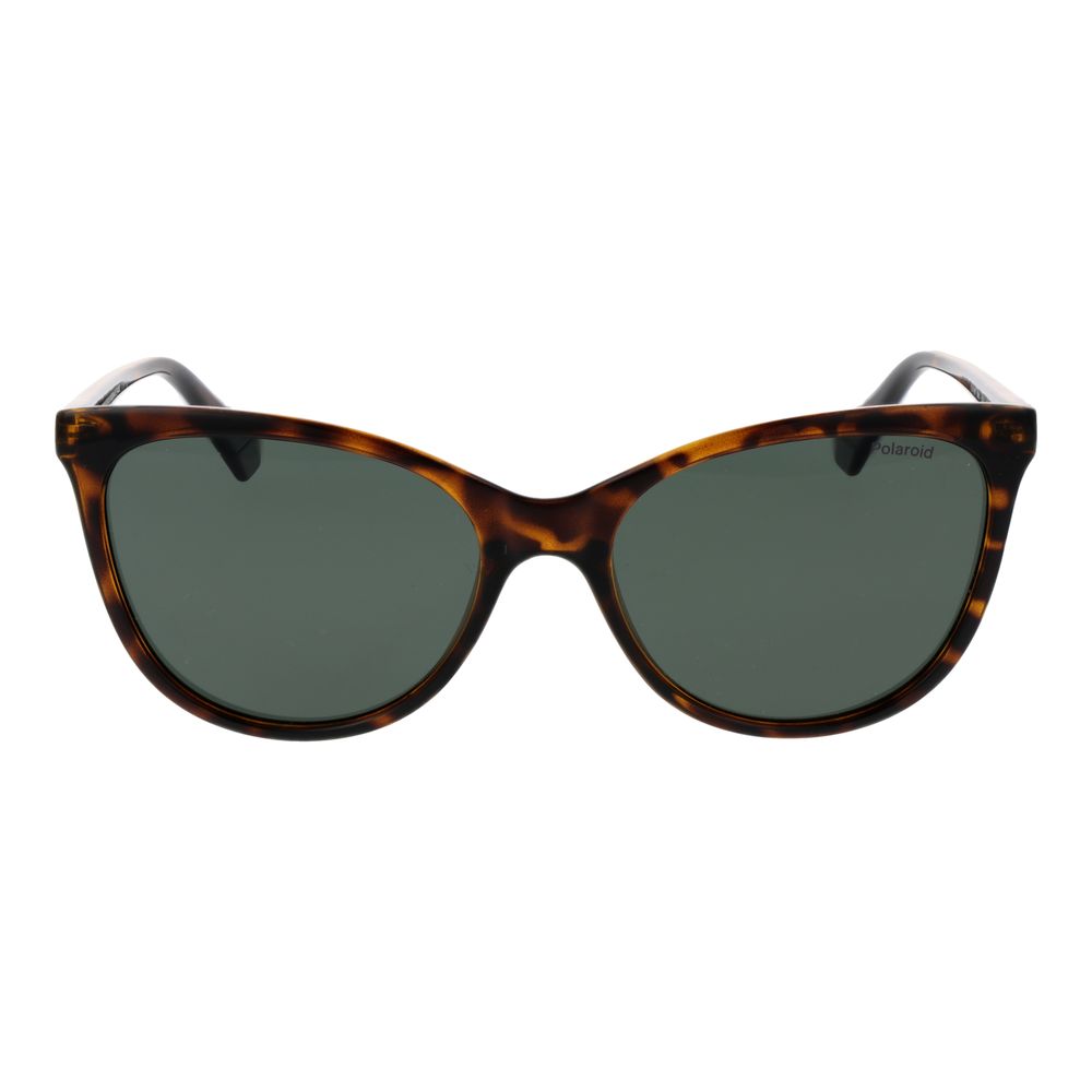 Braune Kunststoff-Sonnenbrille