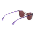 Occhiali da sole in plastica viola