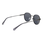 Sonnenbrille aus grauem Edelstahl