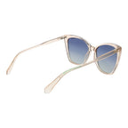 Zweifarbige Sonnenbrille aus Kunststoff