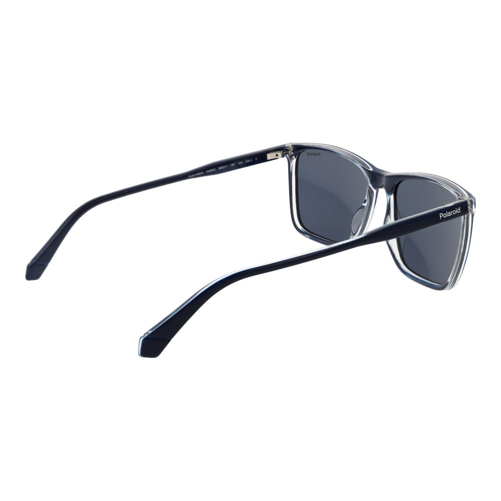 Blaue Kunststoffsonnenbrille