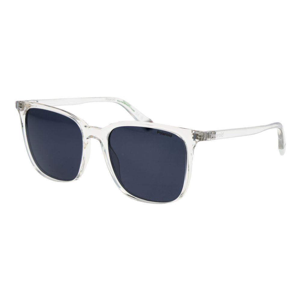 Transparente Sonnenbrille aus Kunststoff